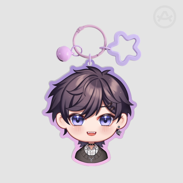 [Vtuber] Shxtou Spring OG ver. Broken Glass Acrylic Charm