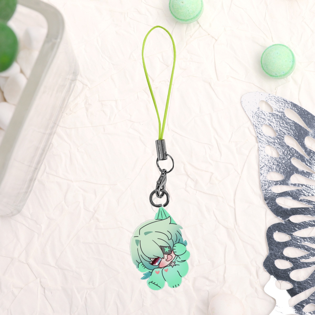Anaxa Honkai Star Rail Acrylic Phone Charm Cute Fanmerch