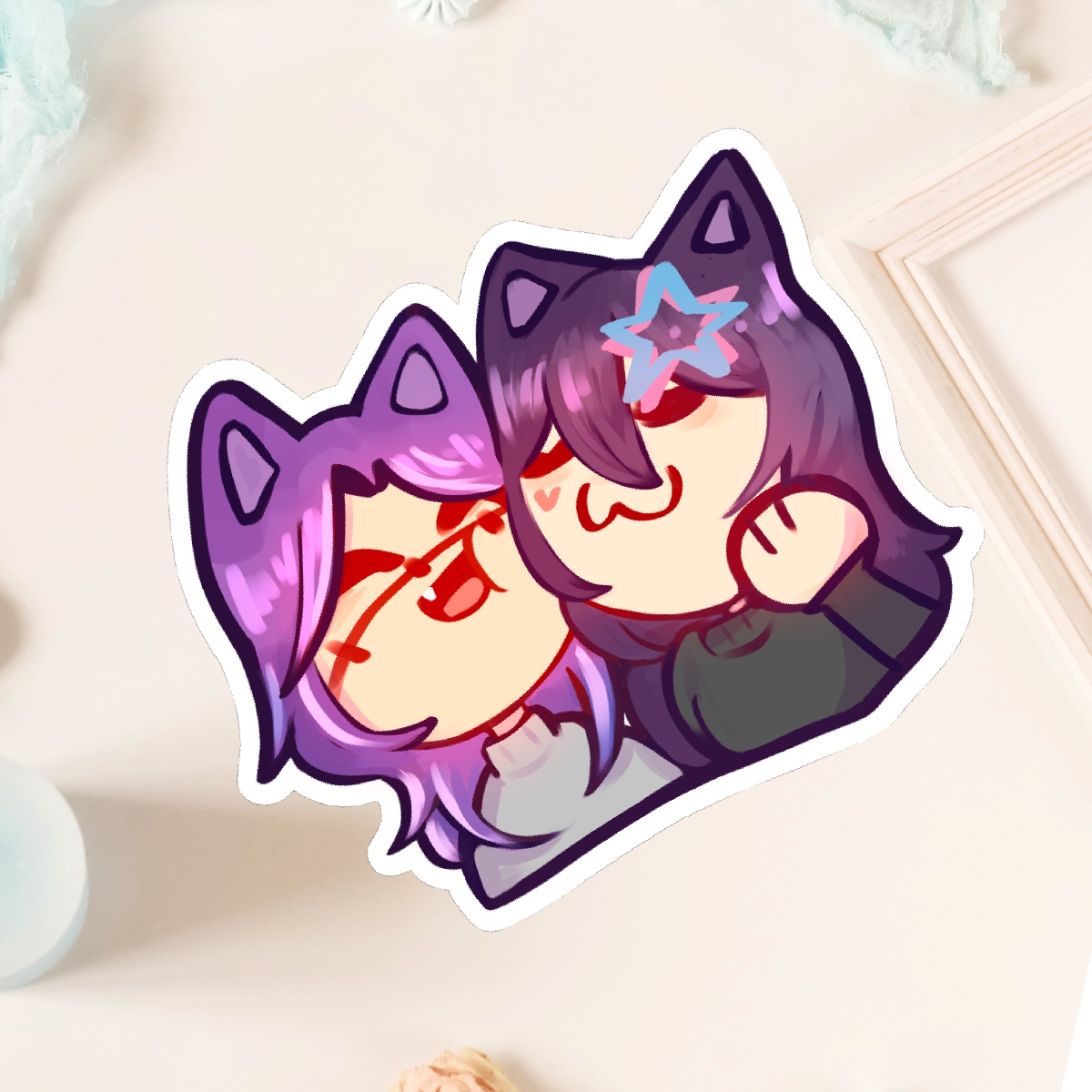 Kitty Numi x Michi Sticker