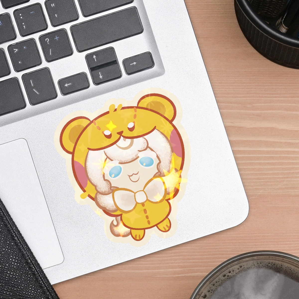 Cream Ferret Cookie Pyjama ver. Sticker
