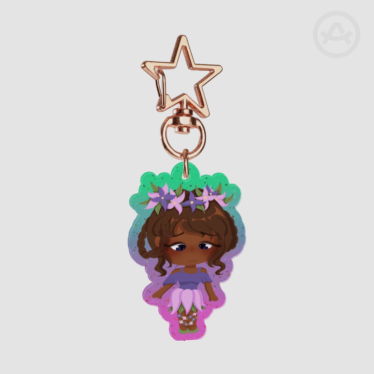 Bassie Gijinka Human Design Series | Dandy's World Acrylic Keychain