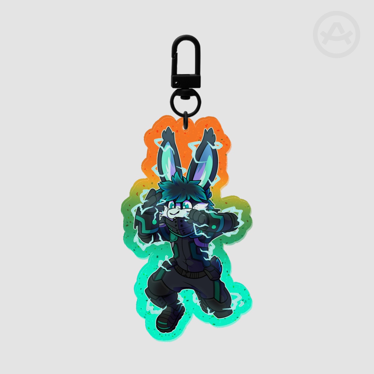 Ruu Keychain Charm | MHA Deku Charm