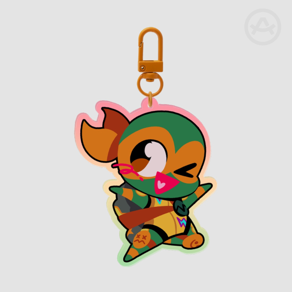 ROTTMNT Mikey keychain