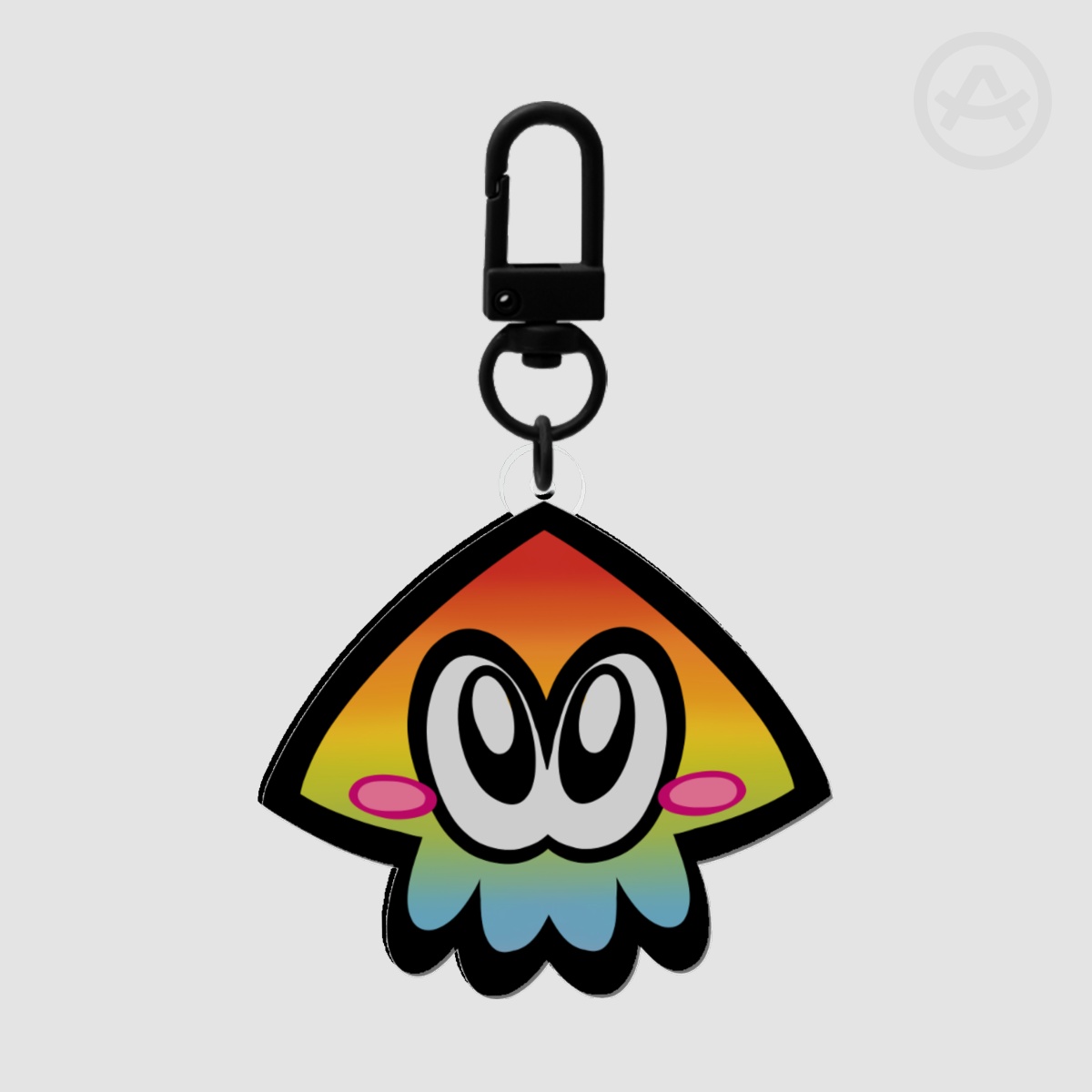 Queer Squid Keychain