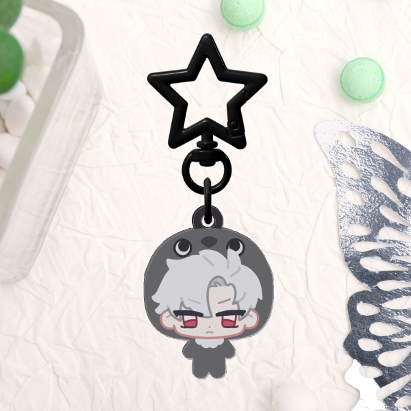 [LaDS] crow sylus acrylic charm