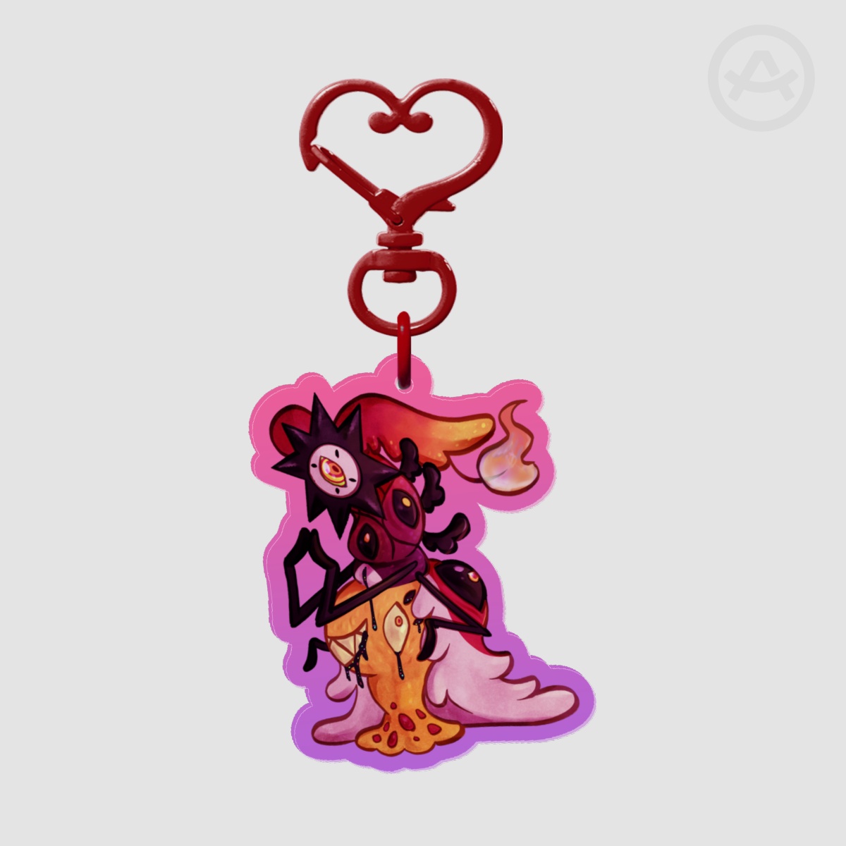 Buchbrennerin Keychain