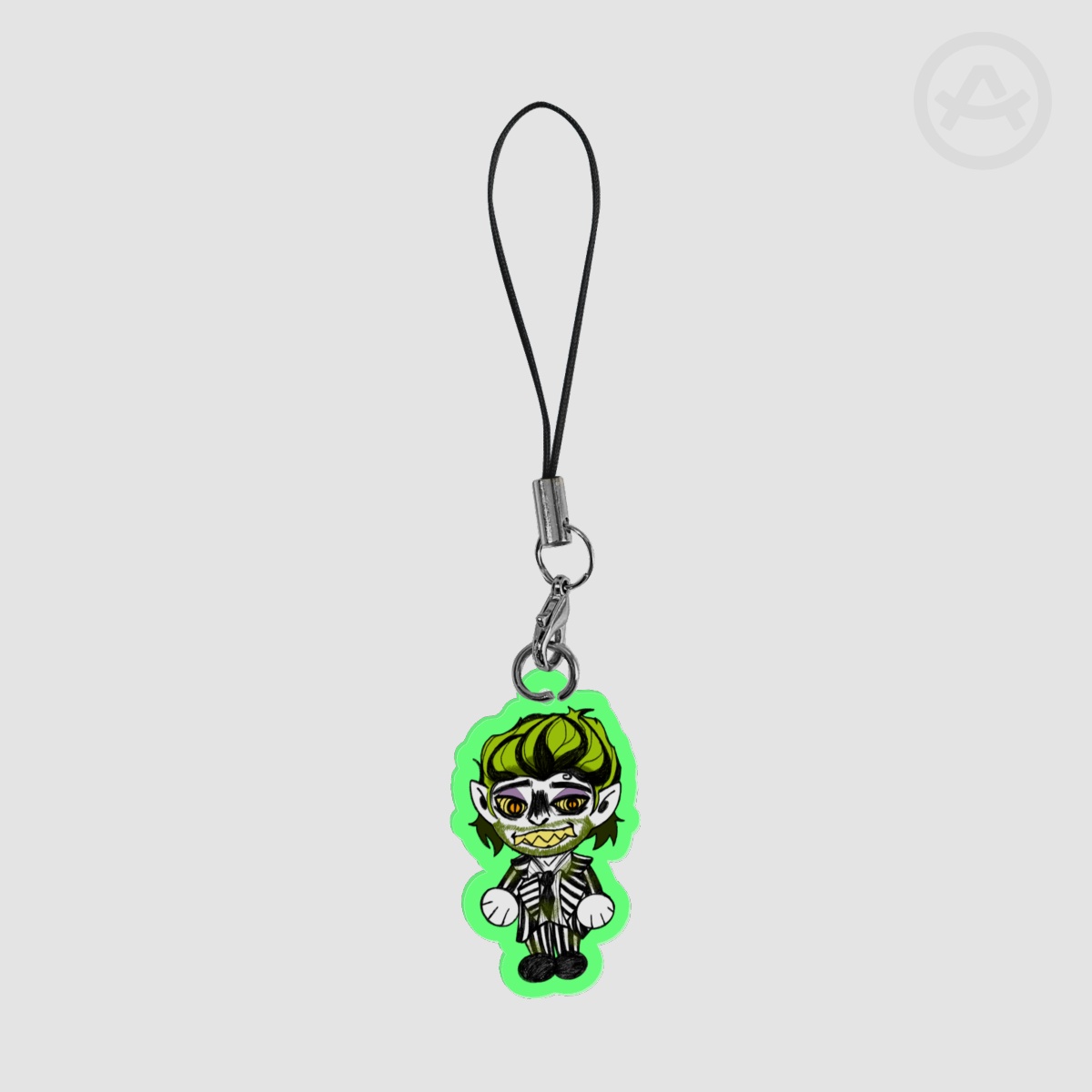 Beetlejuice keychain