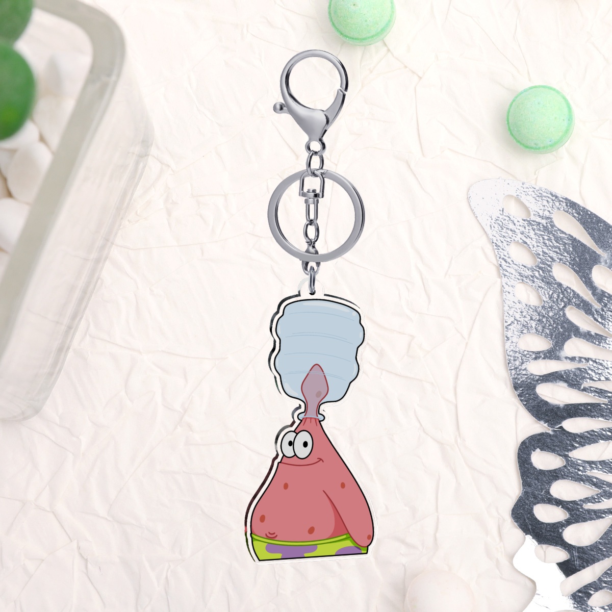 Patrick Subaru Acrylic Keychain