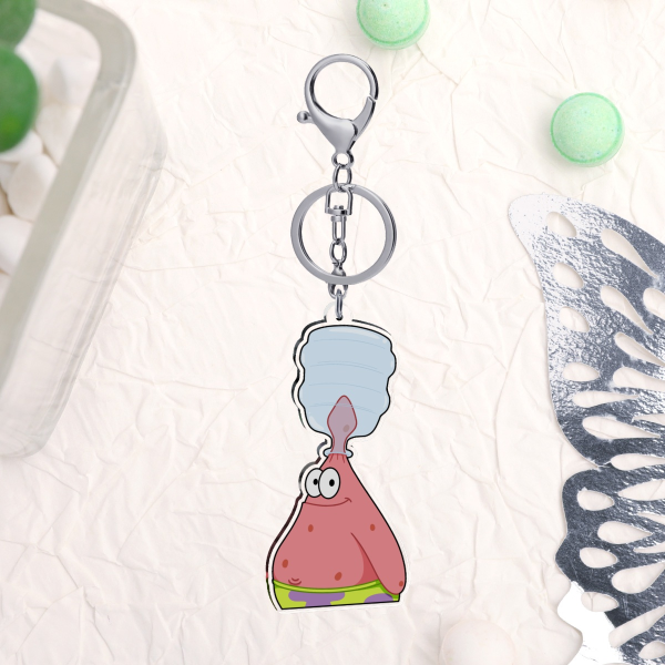 Patrick Subaru Acrylic Keychain
