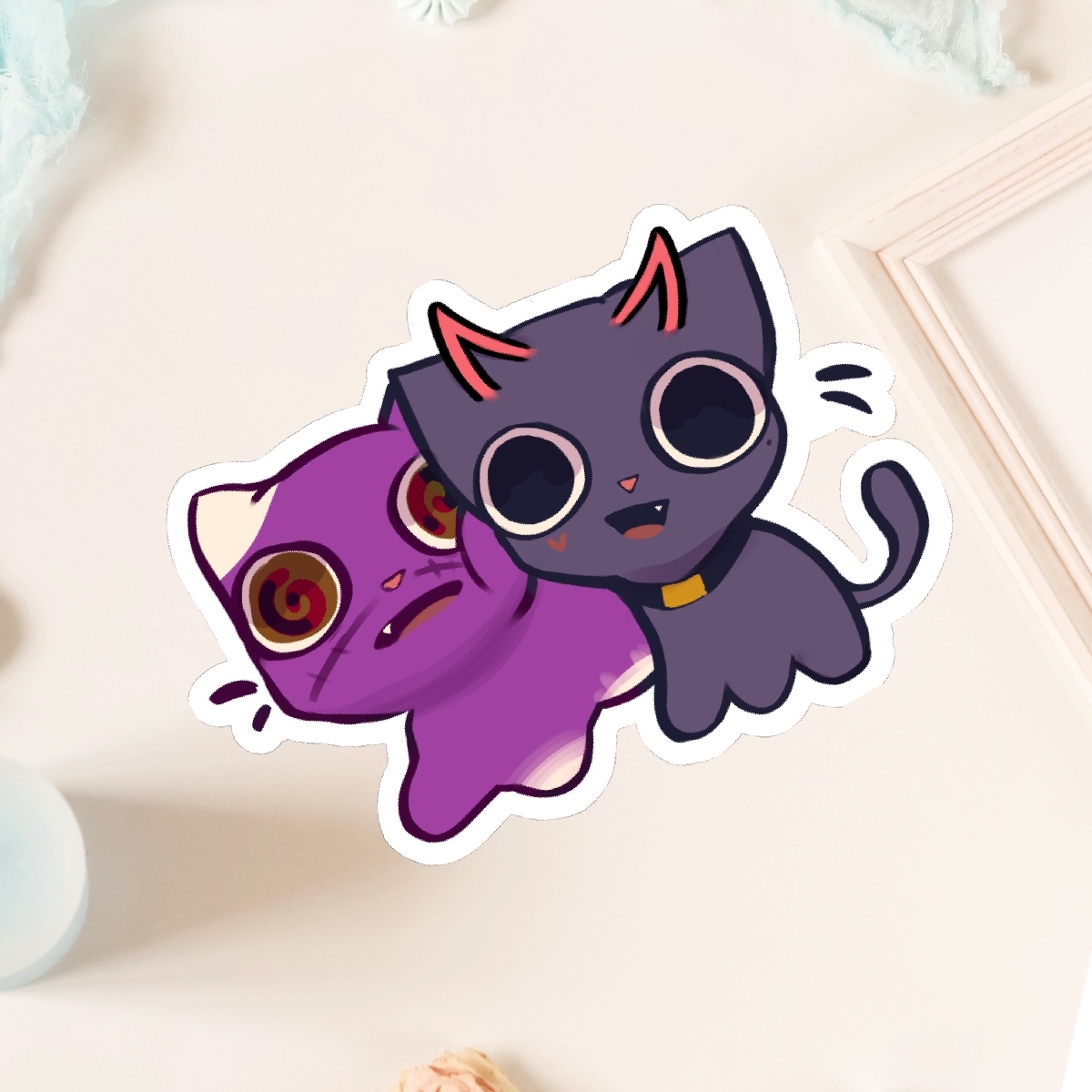 Nyami x Meowchi Sticker