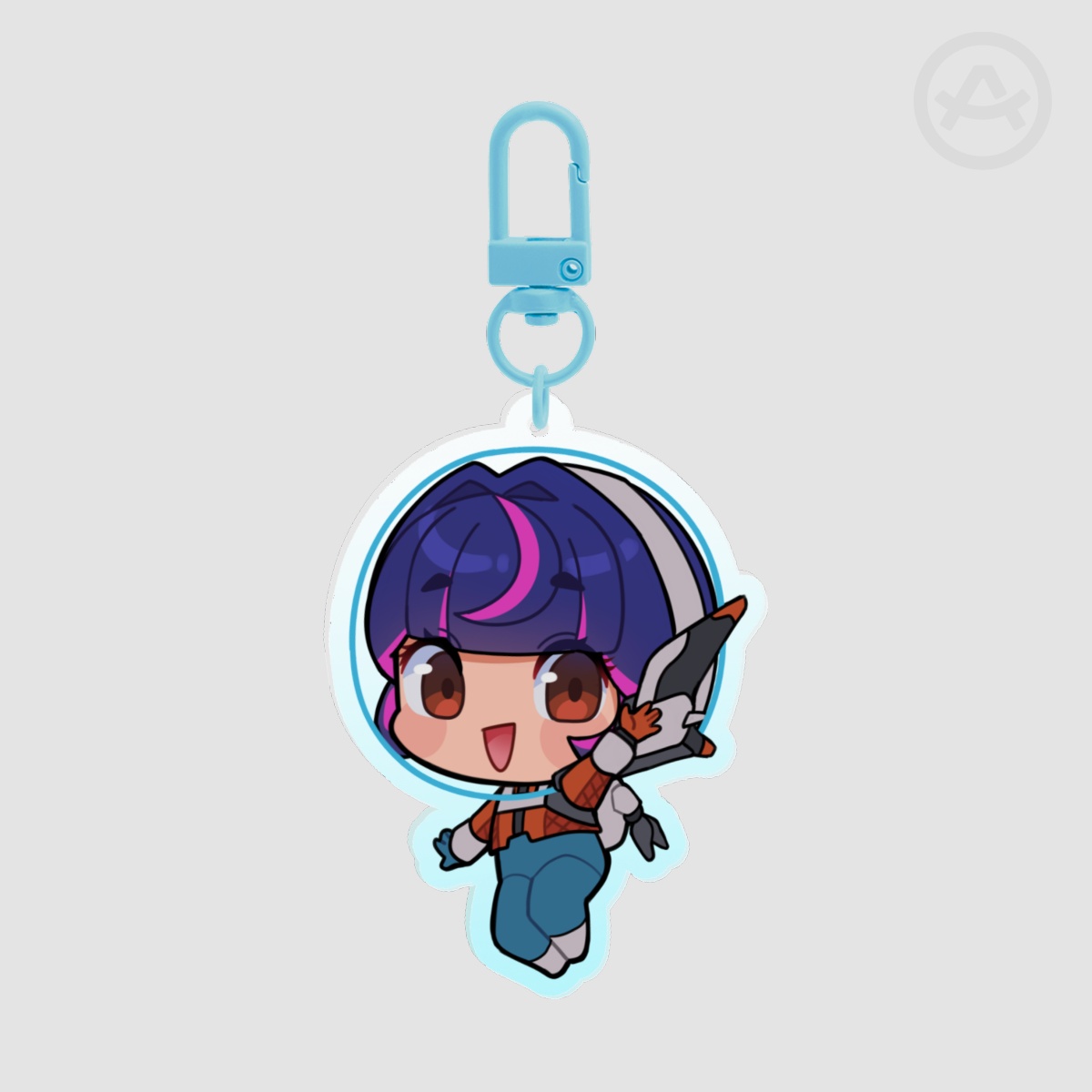Juno Colored Edge Acrylic Keychains