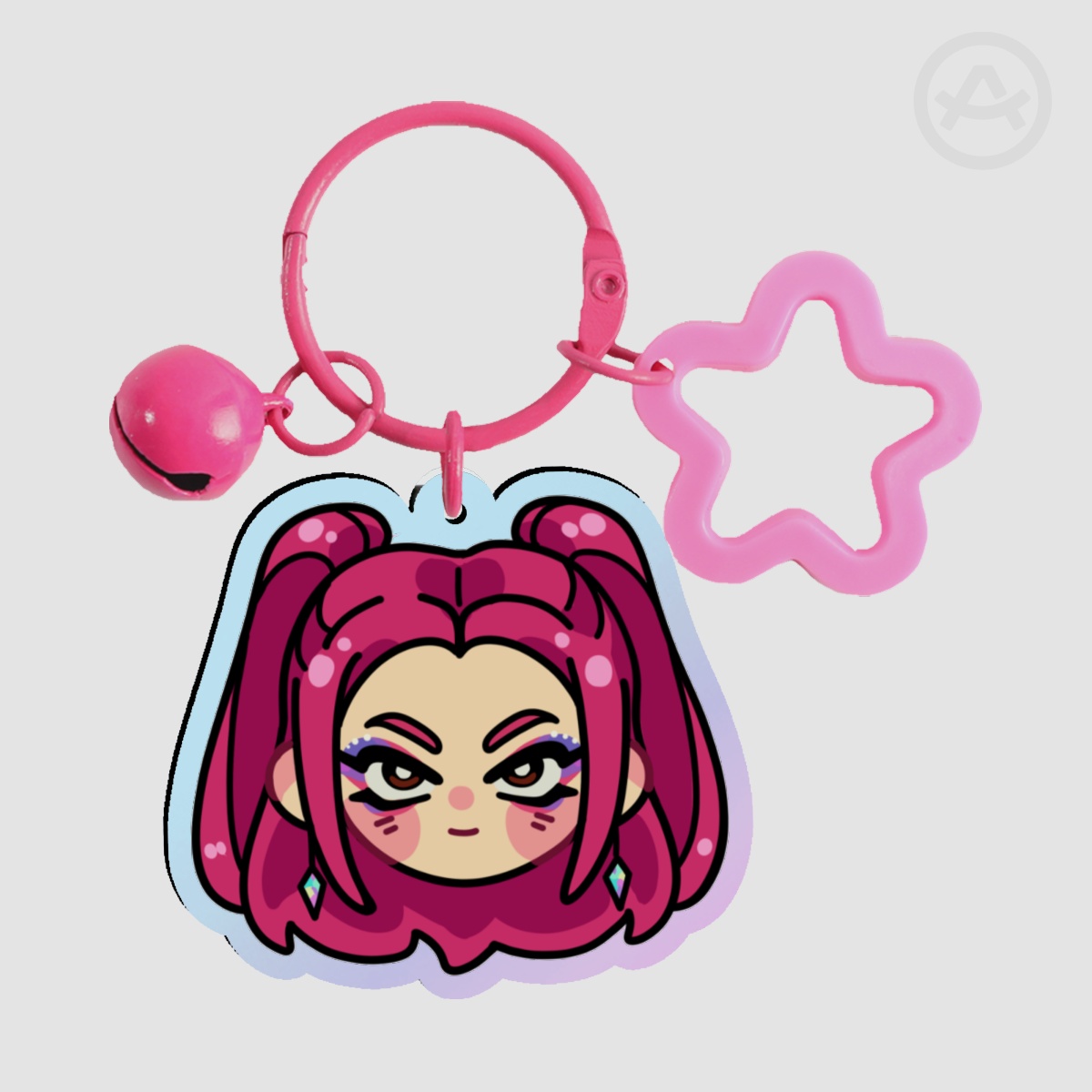 KPDH MIRA Rainbow Acrylic Keychains