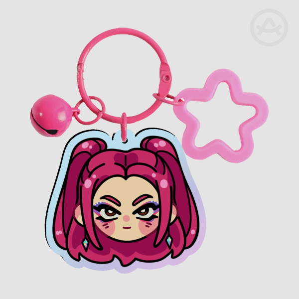 KPDH MIRA Rainbow Acrylic Keychains
