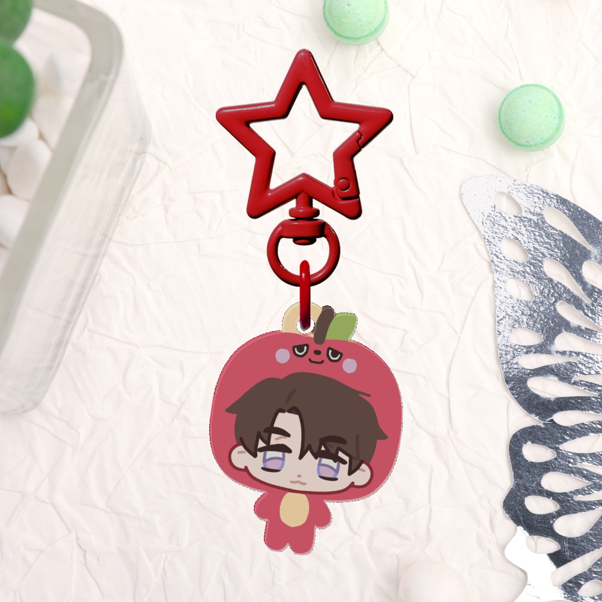 [LaDS] apple caleb acrylic charm