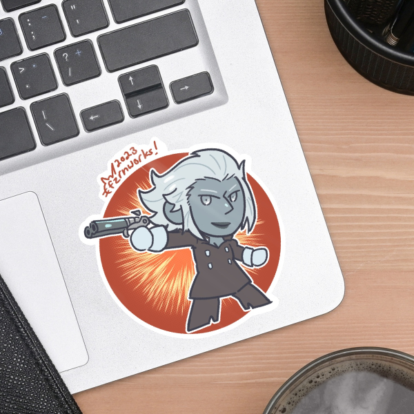 FFXIV Alliance Leaders stickers - Merlwyb