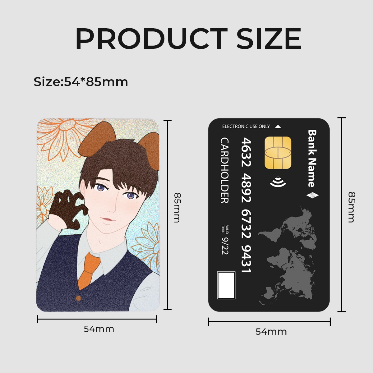 LADS CALEB Holographic Photocards