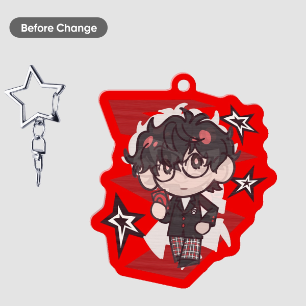 P5 Joker lenticular keychain