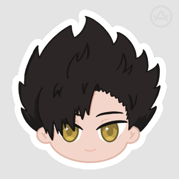 HQ KUROO Die Cut Stickers