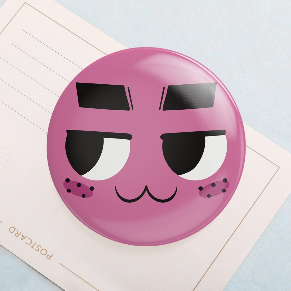Peak Pink Purple Badge 58mm