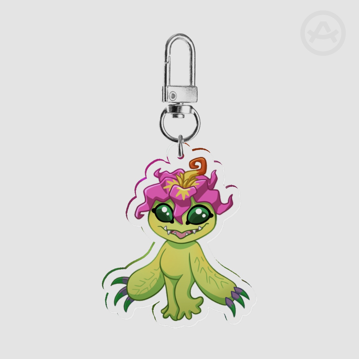 Palmon Digimon Keychain