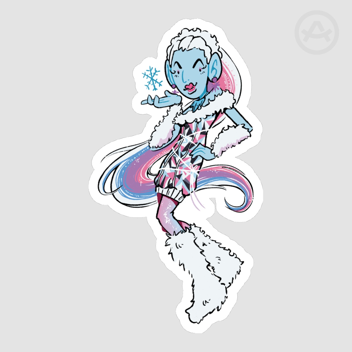 Abbey Bominable Sticker
