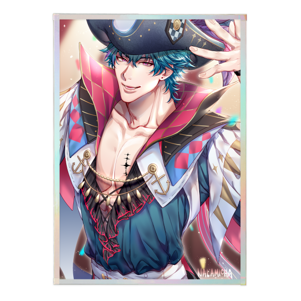 Brant Shikishi Art Board with Rainbow Edge Wuthering Waves Fanmerch by Nalamicha