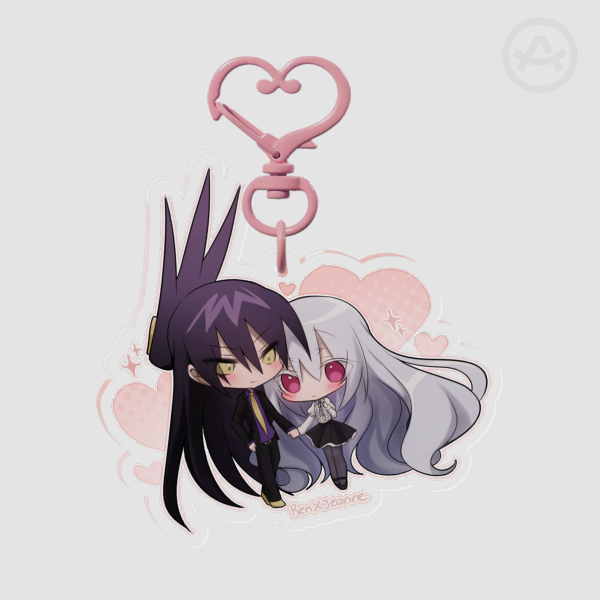 SK chibi RenMei - Clear Acrylic Keychains