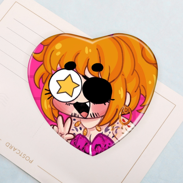 Goromi Heart Pin