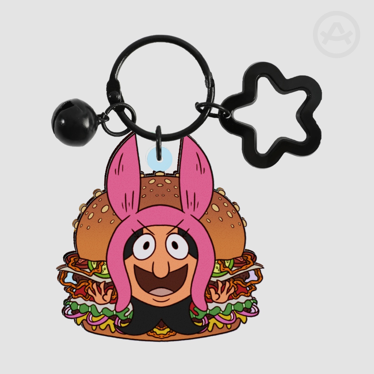 Louise Full Bleed Acrylic Keychains