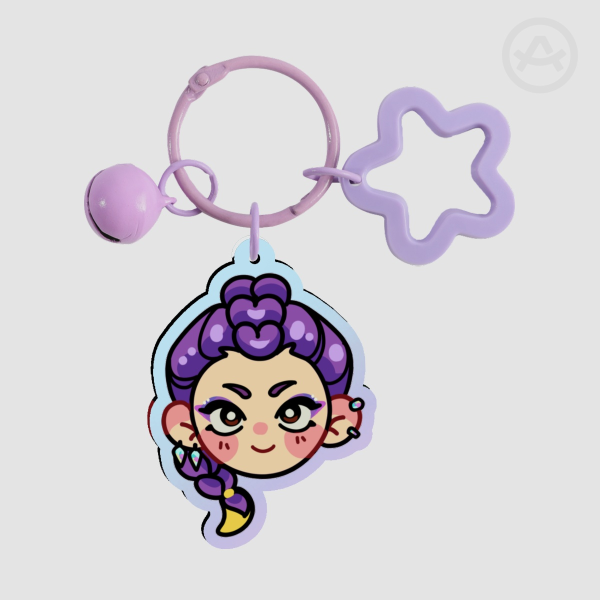 KPDH RUMI Rainbow Acrylic Keychains