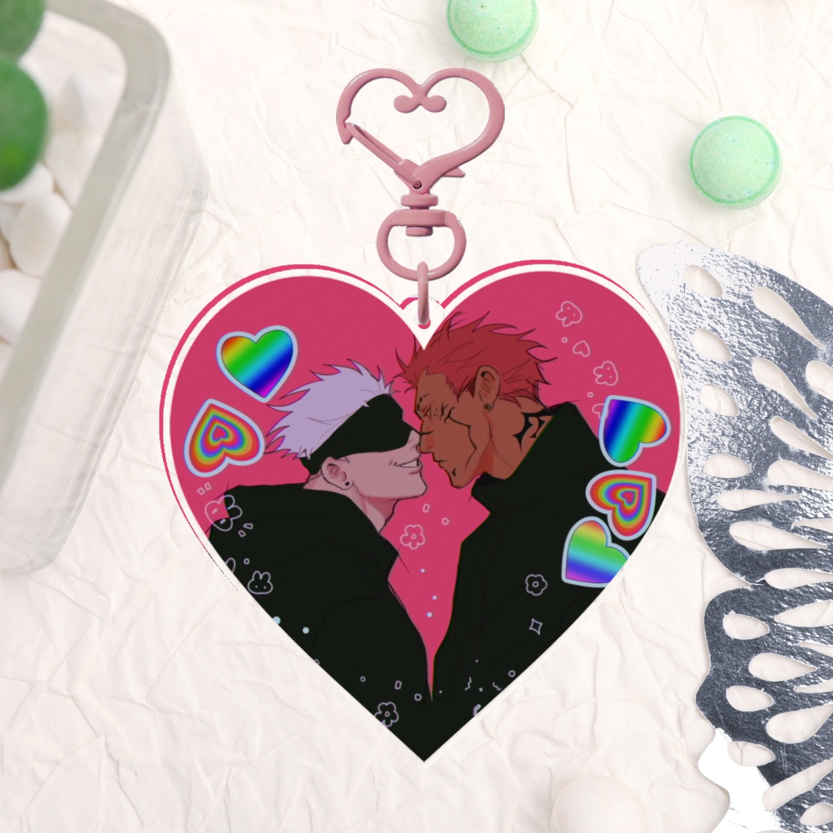 SukuGo Clear Acrylic Keychain