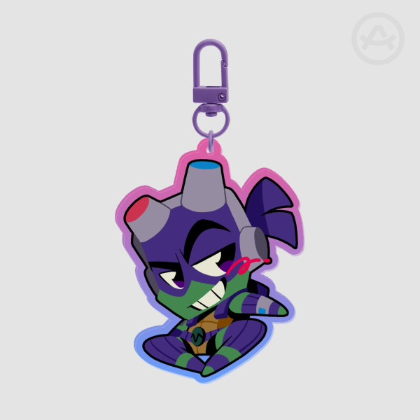 ROTTMNT Donnie keychain