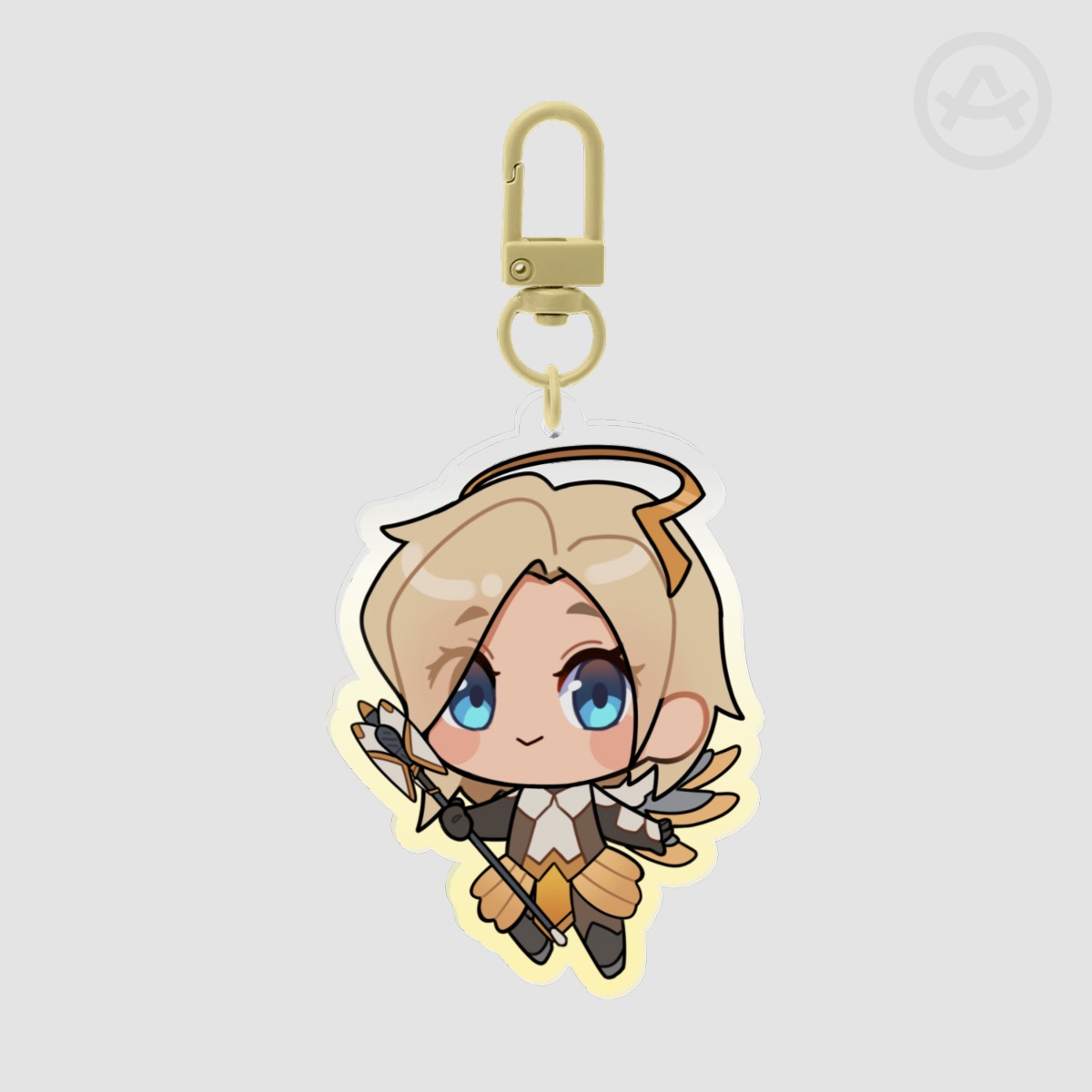 Mercy Colored Edge Acrylic Keychains