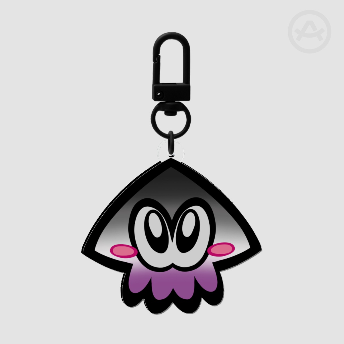 Ace Squid Keychain