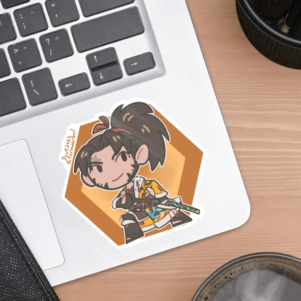 FFXIV Alliance Leaders stickers - Hien