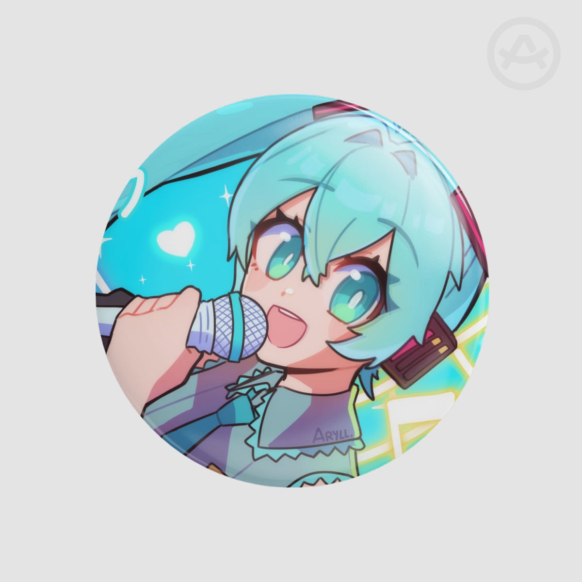 Miku Round Badges (Button Pins)