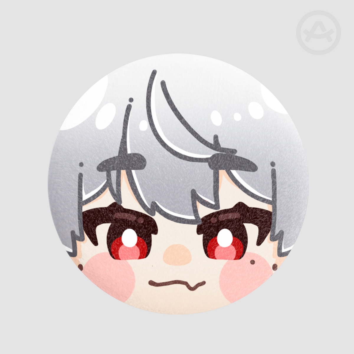 Nijisanji - Kuzuha Plush Badge