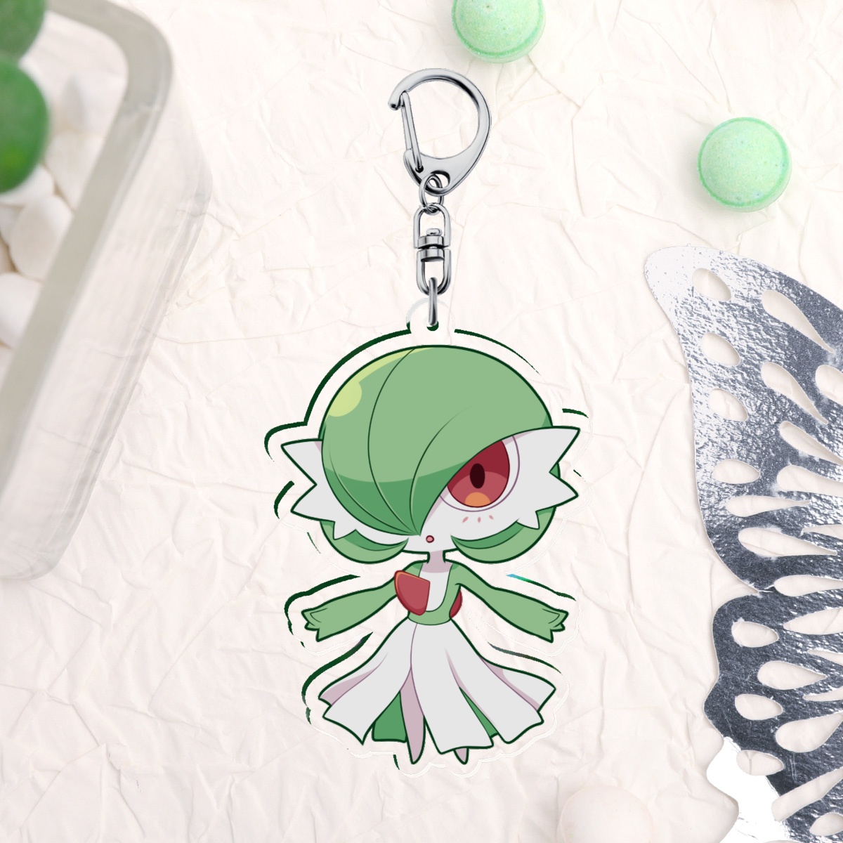 Gardevoir Clear Acrylic Keychain