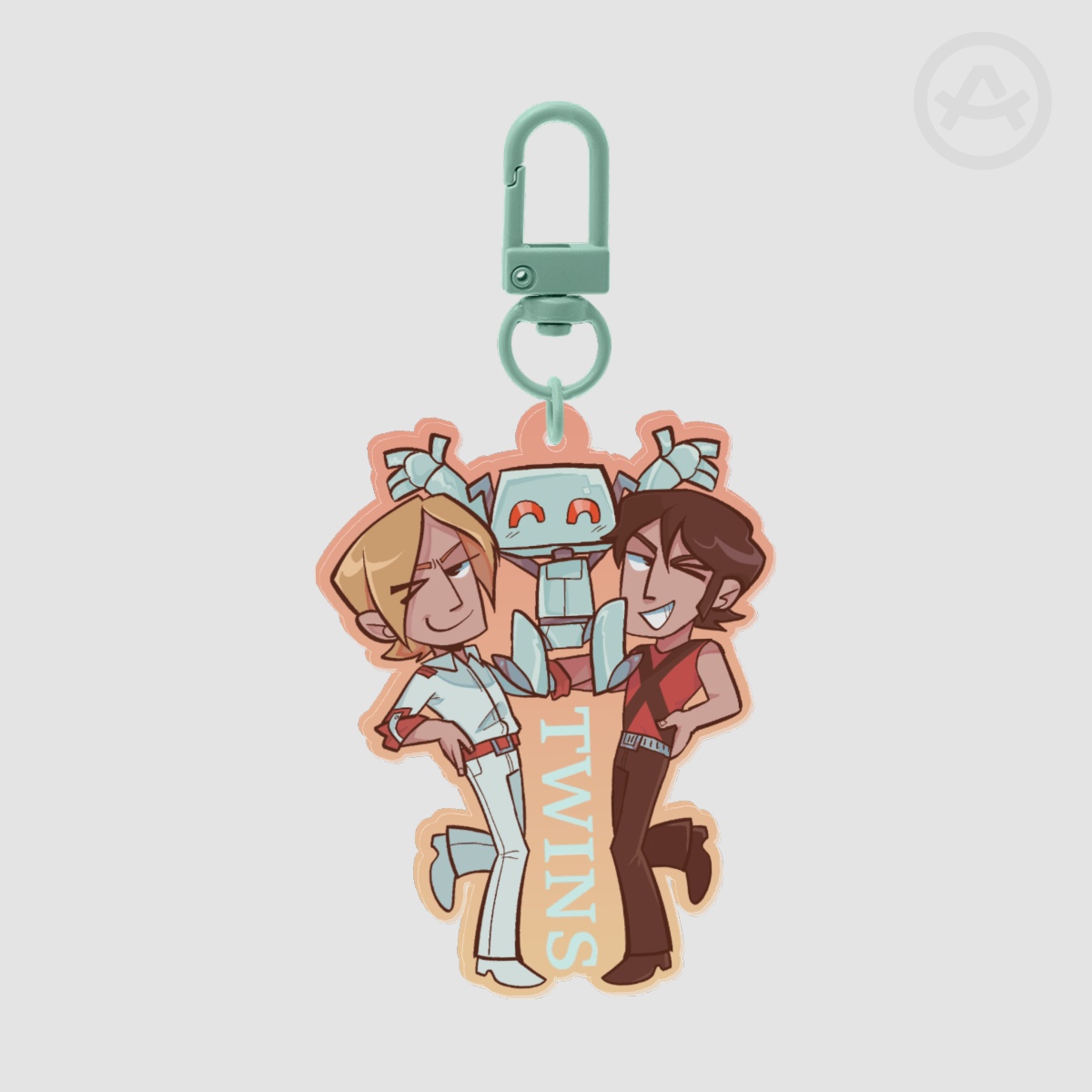 Twins Acrylic Keychain