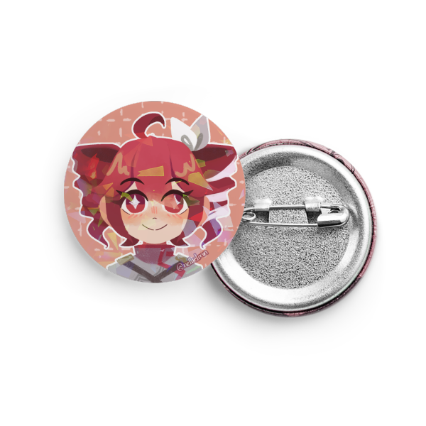 Kasane Teto ✦ Holo Button