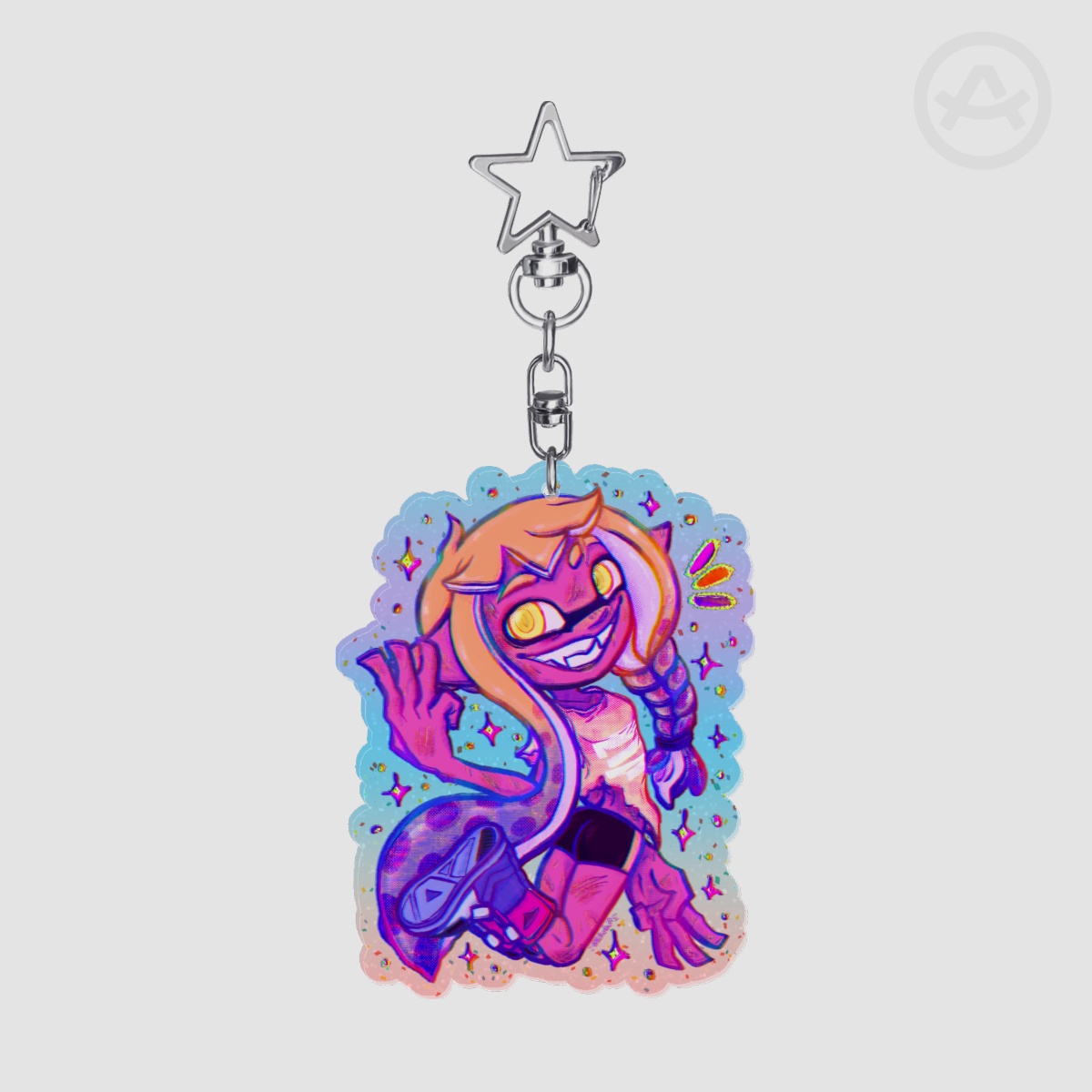 VeronIKA Glitter Keychain