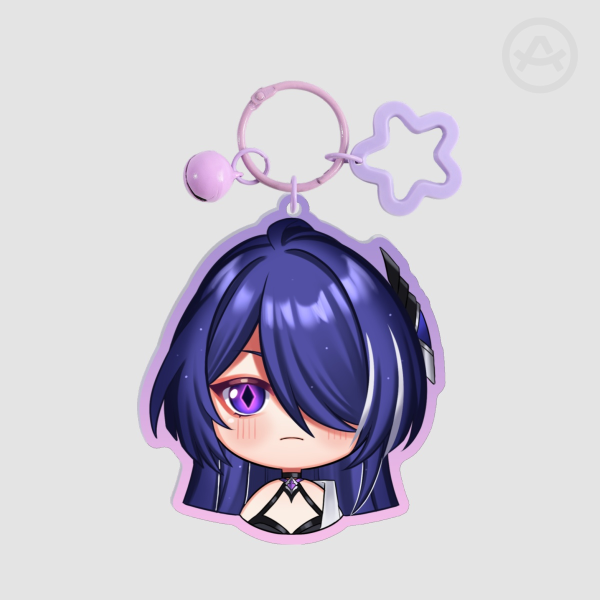 [HSR] Acheron - Broken Glass Acrylic Charm
