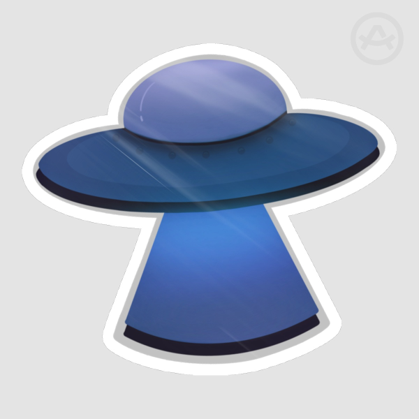 UFO Sticker