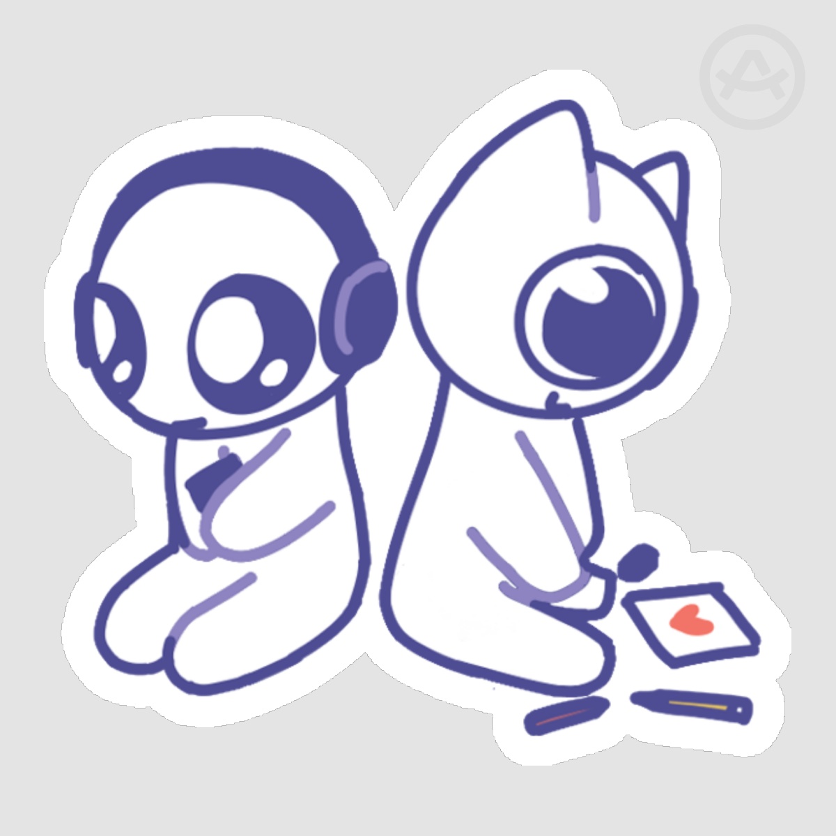 Audhd sticker