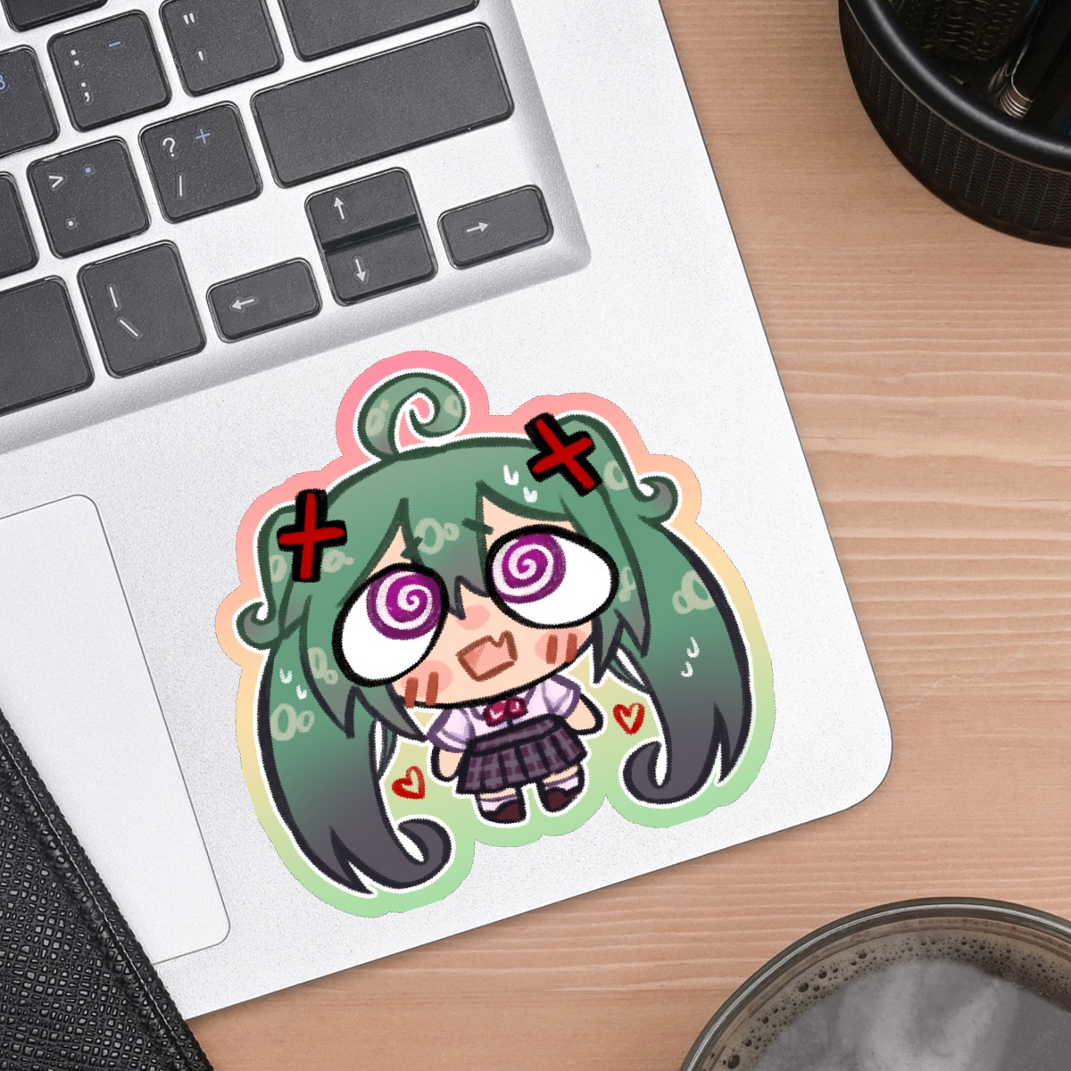 Confessions of a Rotten Girl Miku Coloured Sticker