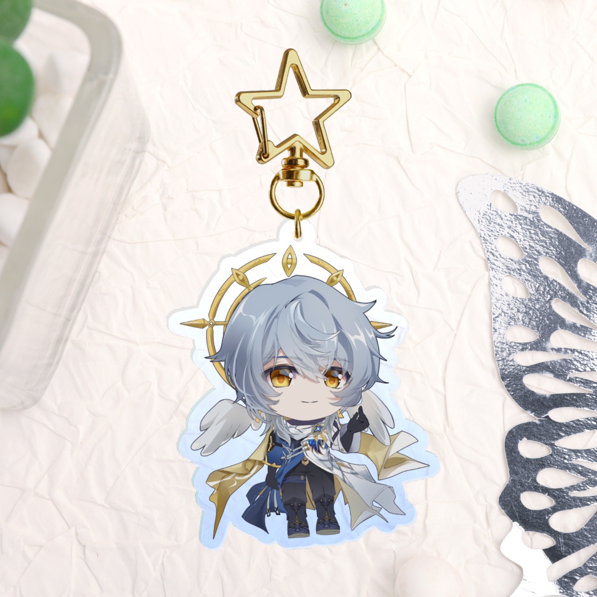 Sunday - Clear Acrylic Keychains