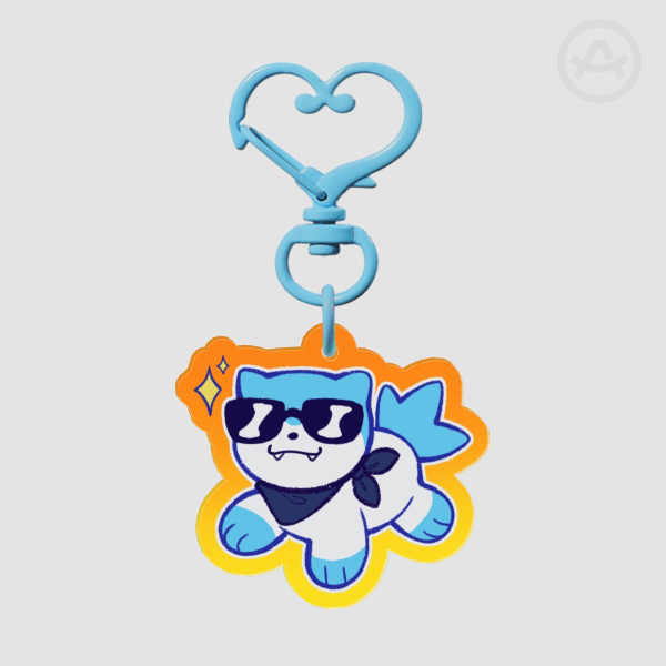 Sommie 2 Clear Acrylic Keychain