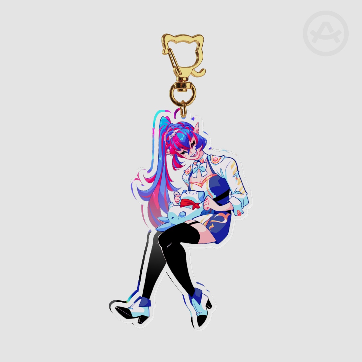 Alear + Sommie Clear Acrylic Keychain