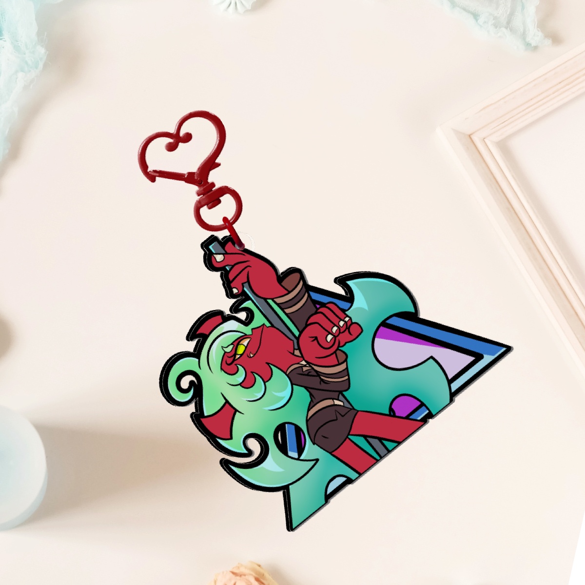 Scanty  Full Bleed Acrylic Keychains