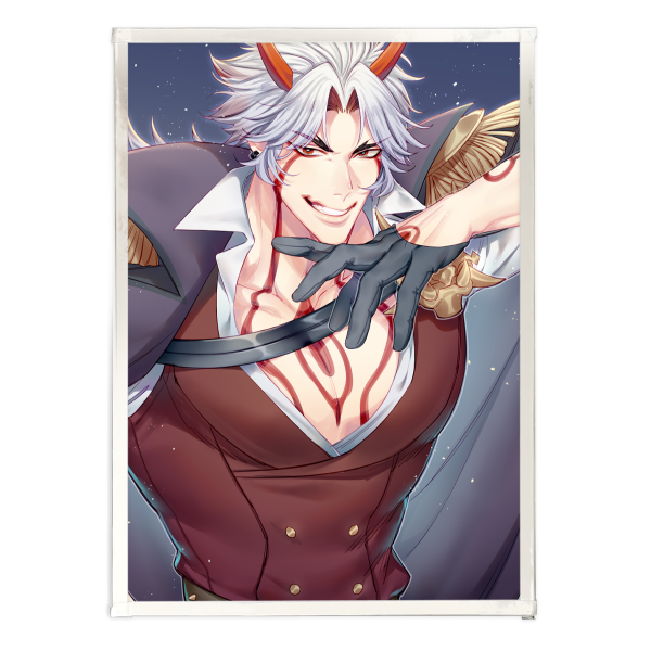 Arataki Itto Royal Series SHIKISHI Art Boards Genshin Impact by Nalamicha